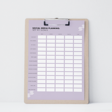 Load image into Gallery viewer, Social Media Planner