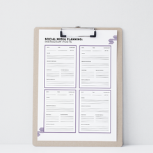 Load image into Gallery viewer, Social Media Planner