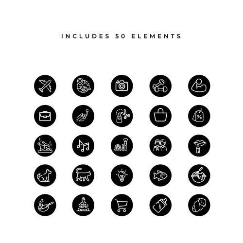 Instagram Story Icons